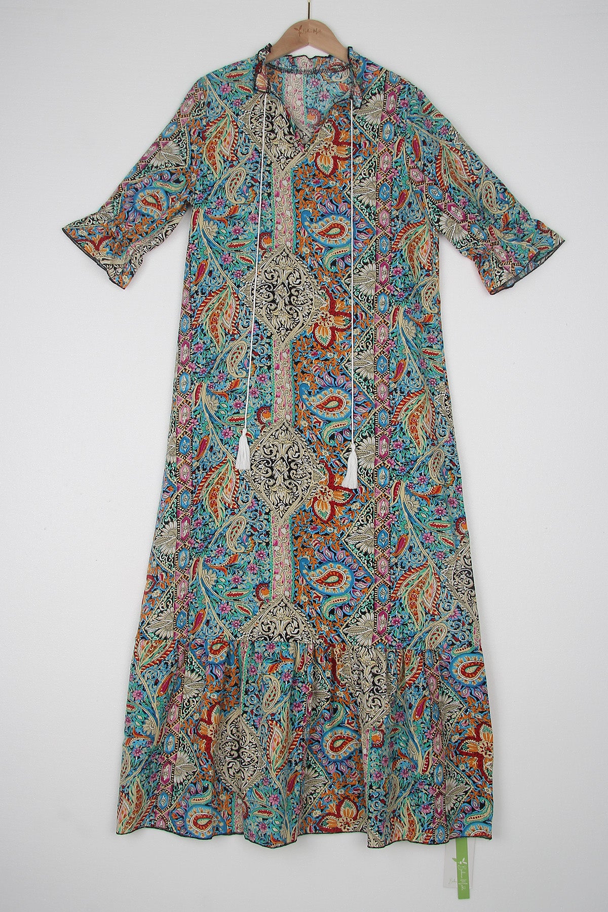 Paisley magic maxi dress