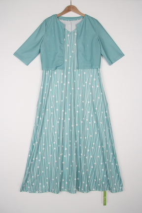 Sea Breeze Pleated Dress