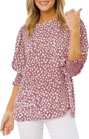 Dot game blouse