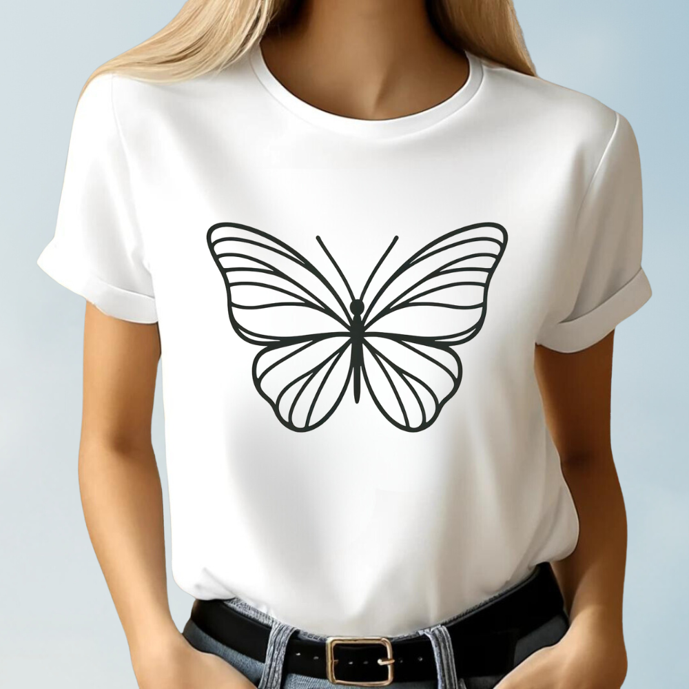 Graphic Butterfly T-Shirt