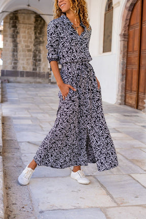 FallStil® - Beautiful maxi dress with long sleeves