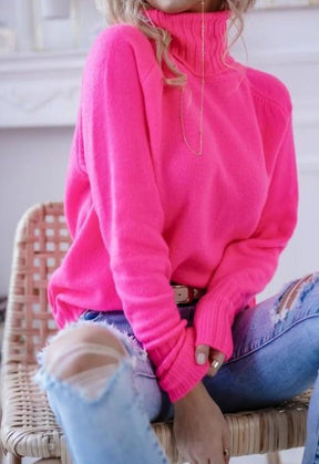 HerbstTrend® - Brighter than the sun pink sweater