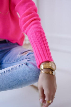 HerbstTrend® - Brighter than the sun pink sweater