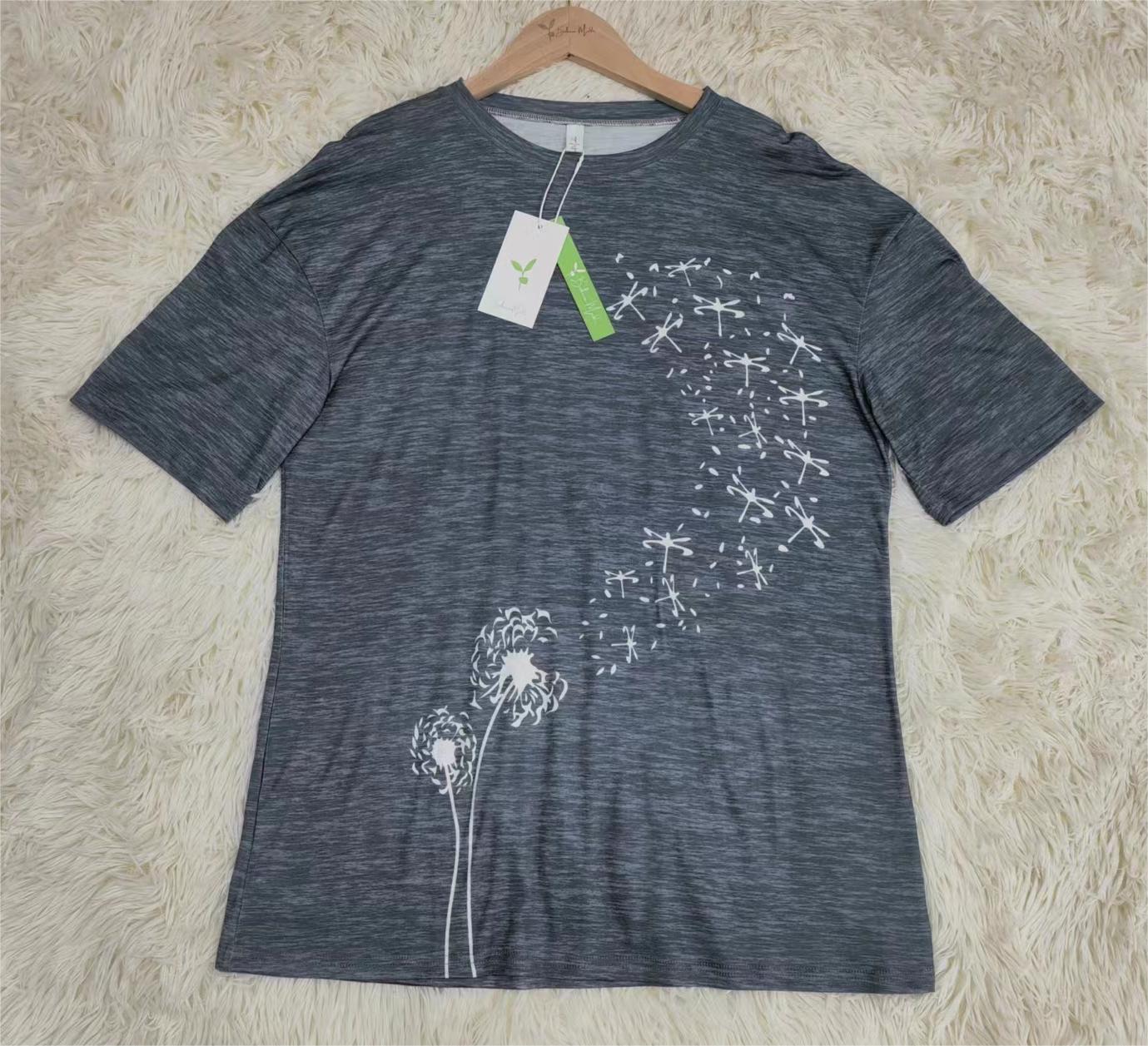 FallStil® - Breezy Double Dandelion Shirt Grey