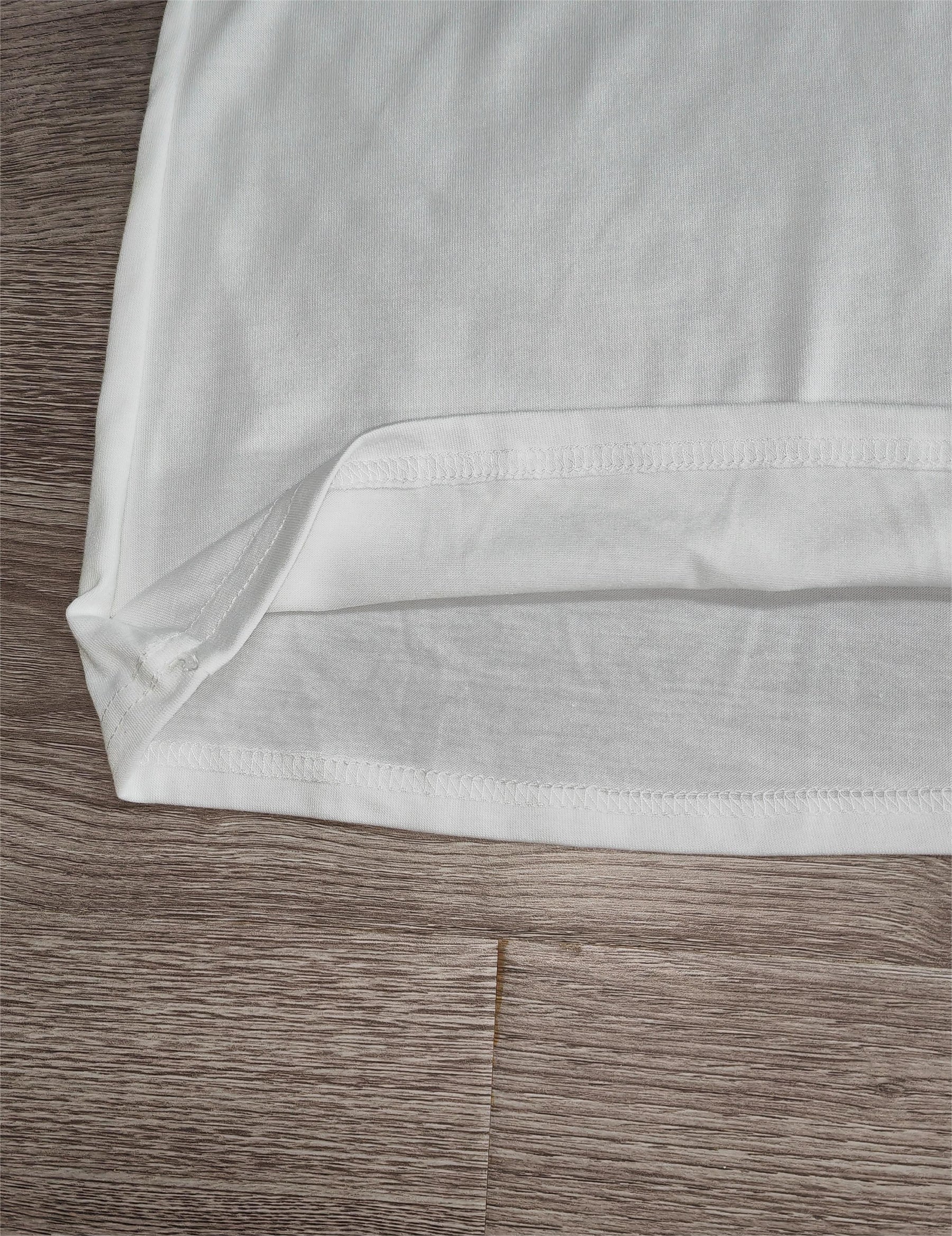 SpringStil® - White short sleeve plain top