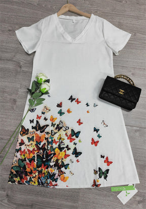 BioBlüte® - Butterfly Dream Enchanting dress with butterfly motif