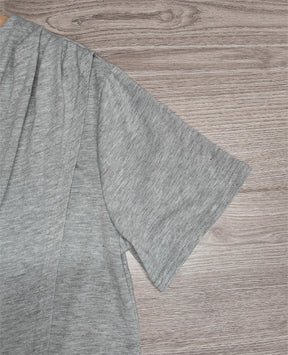 SpringStil® - Comfortable plain grey top