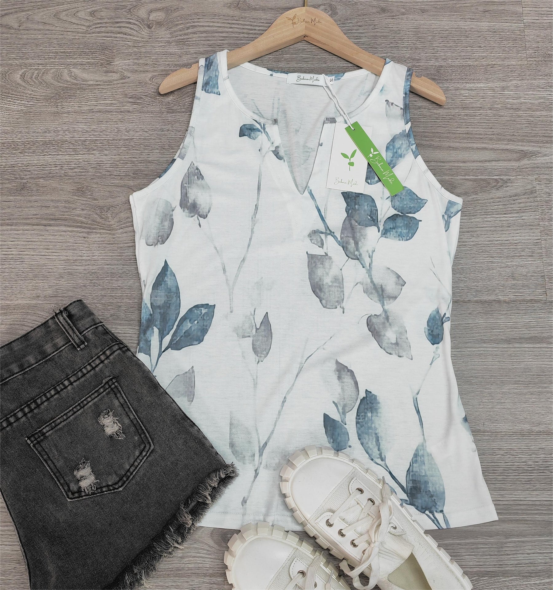 FallStil® - Stylish sleeveless print top