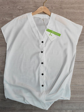 SpringStil® - Elegant white plain top