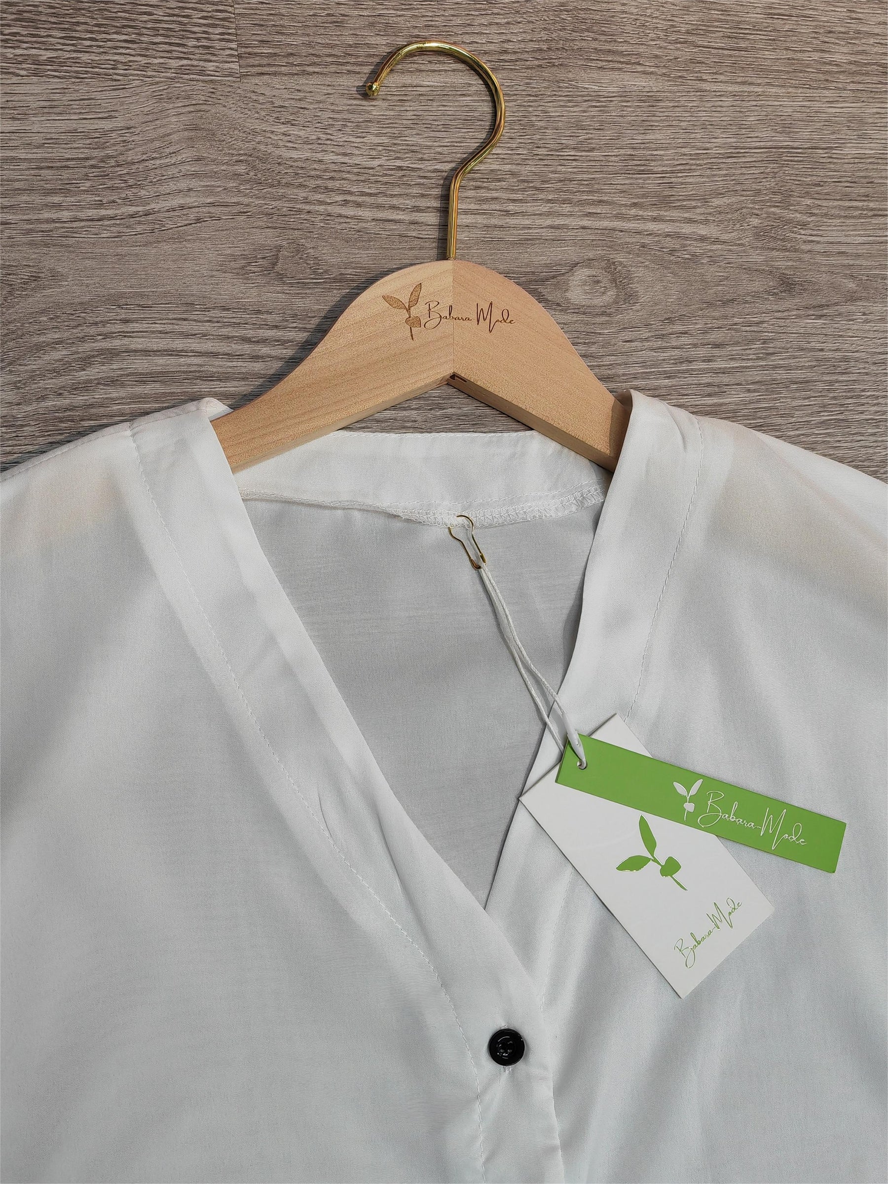 SpringStil® - Elegant white plain top