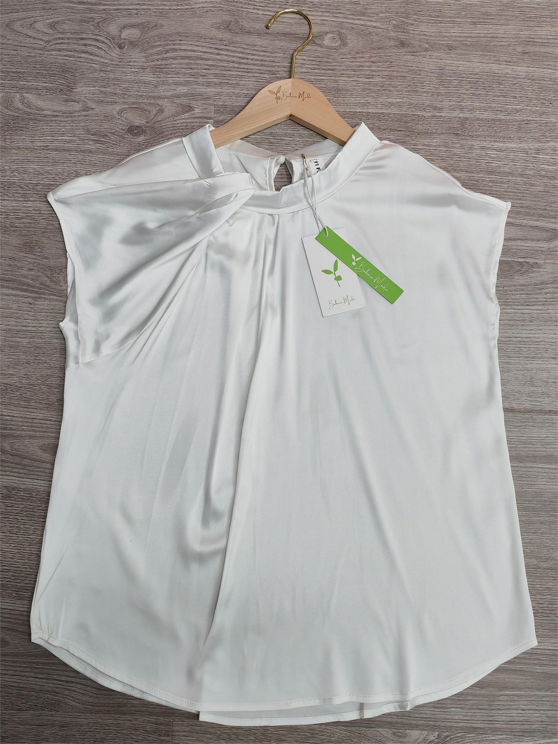 EcoExotica® - Comfortable plain short-sleeved top