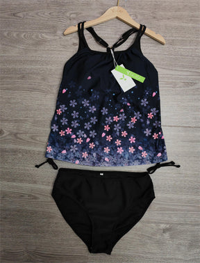 SpringStil® - Attractive sleeveless swimwear with floral print