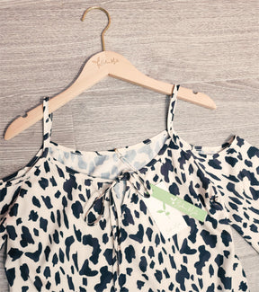 BlütenBliss® - Ready to Pounce dress with cheetah print