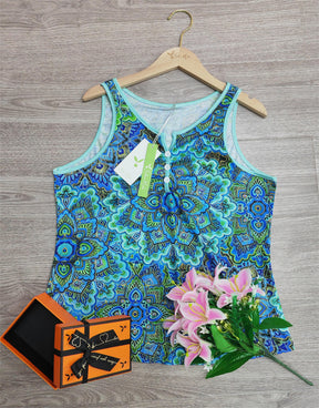 SpringStil® - Groovy sleeveless print top