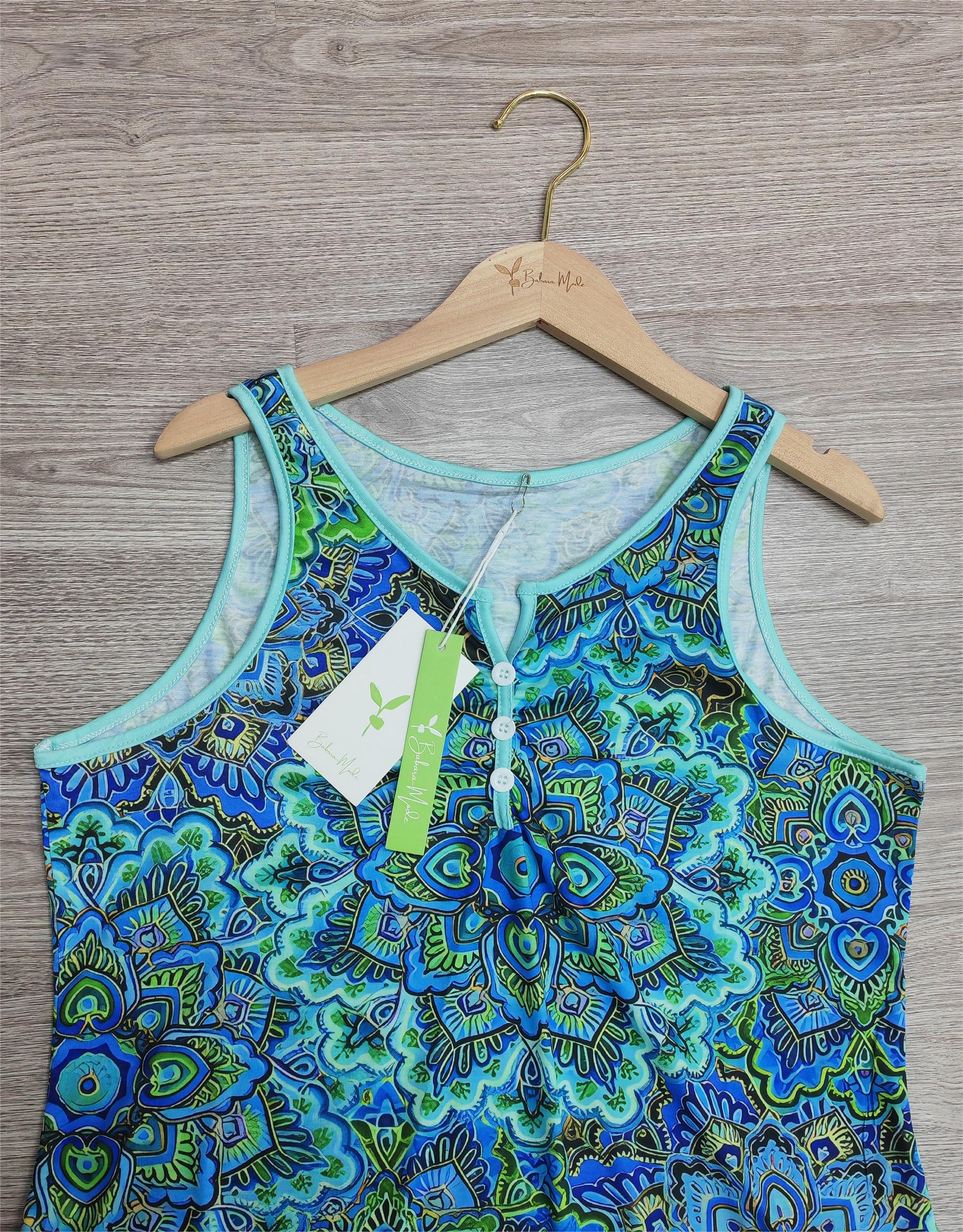 SpringStil® - Groovy sleeveless print top