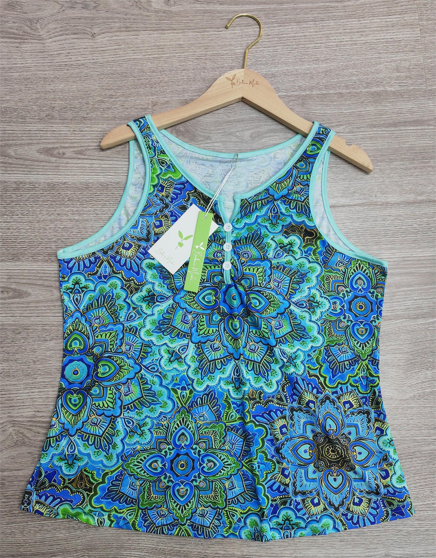 SpringStil® - Groovy sleeveless print top