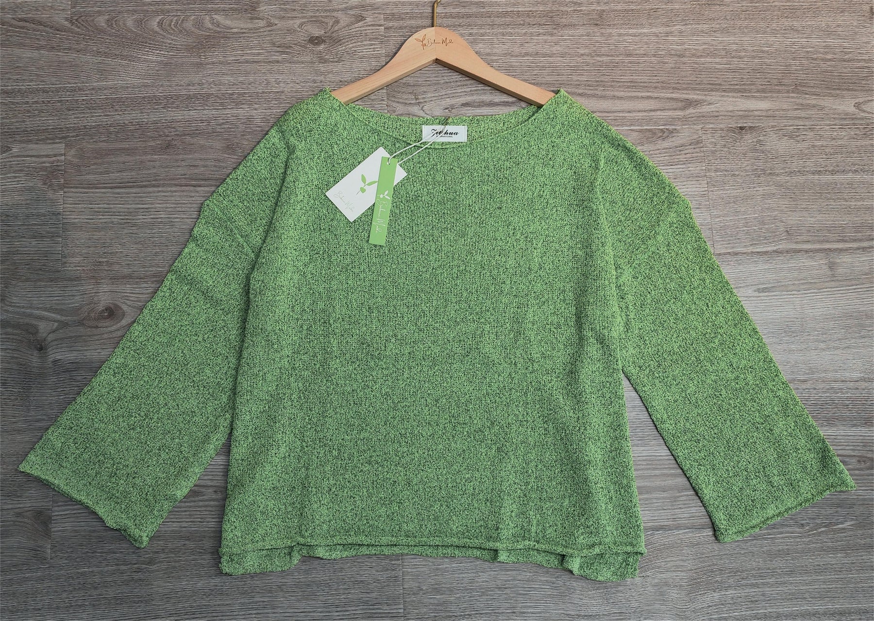 Monci® - Fresh plain round neck sweater