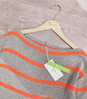 Even&amp;Vil® - Chic striped round neck sweater