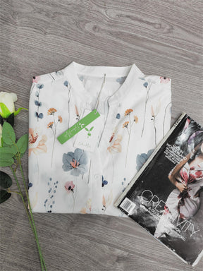 EcoExotica® - Floral button-down shirt