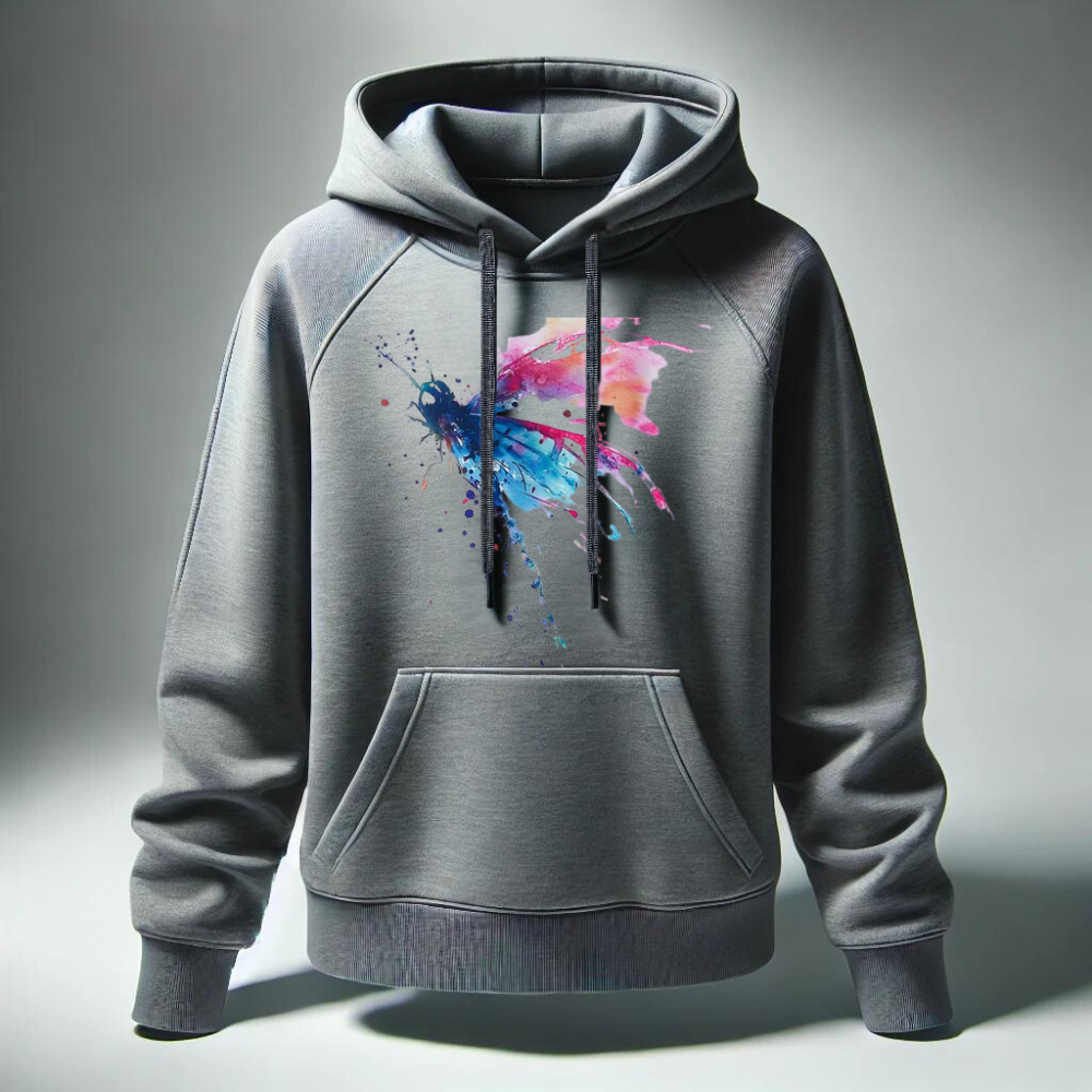 Artistic Wing Flap Hoodie