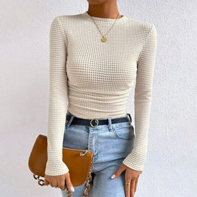 HerbstTrend® - Plain sweater with round neck