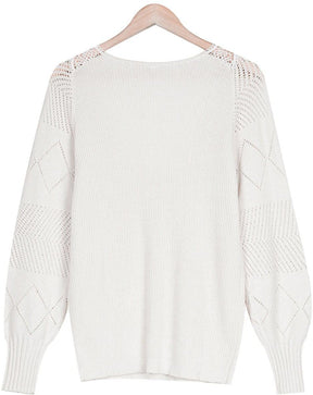 Monci® - "Belle of Fall" cream sweater