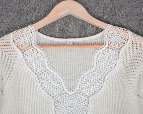 Monci® - "Belle of Fall" cream sweater