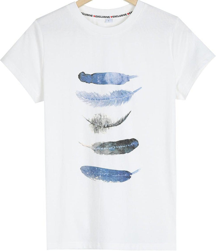 SpringStil® - Freedom Feather short sleeve T-shirt