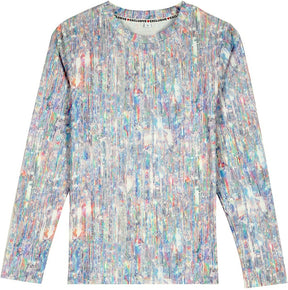 FallStil® - Raining Sparkle Print Long Sleeve Shirt