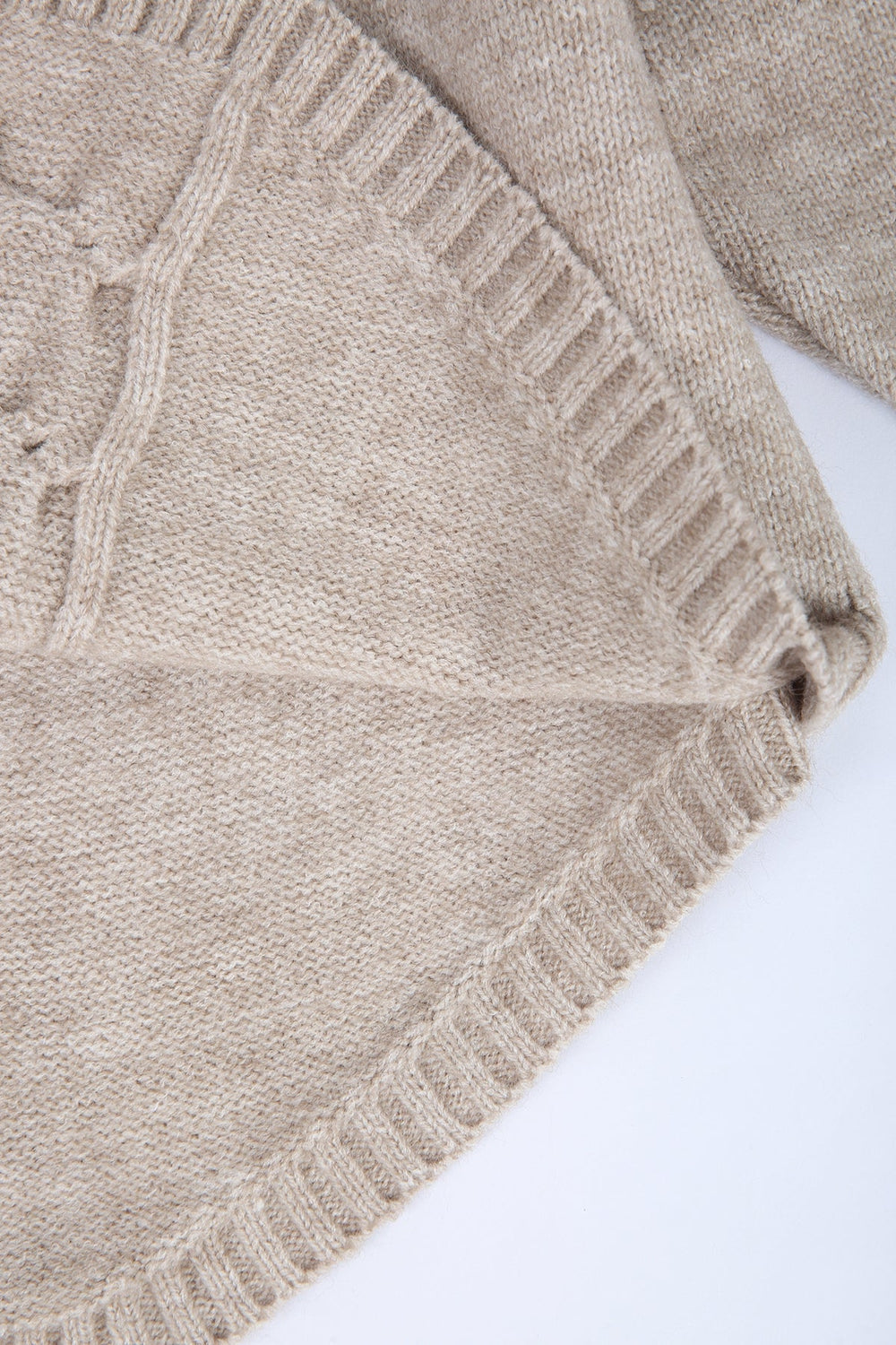 Monci® - Long-sleeved, plain sweater in vintage style