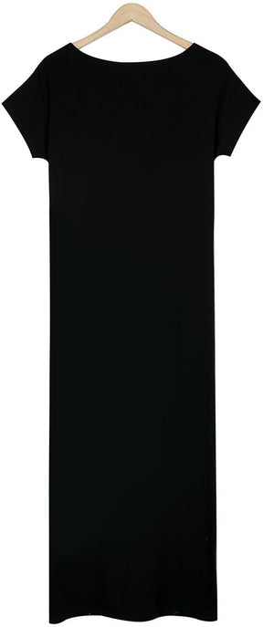 FallStil® - Count on Me Black Maxi Dress