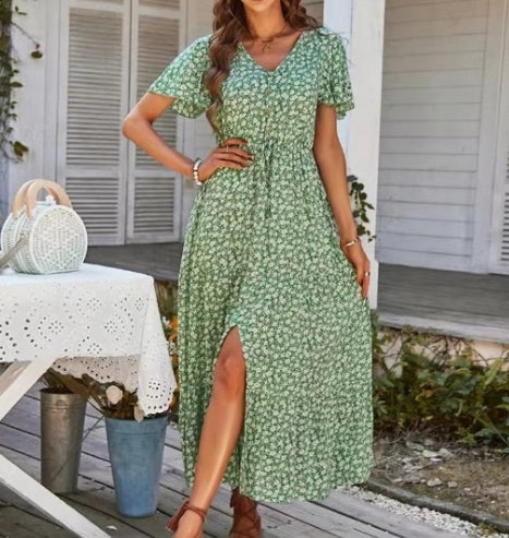 Green elegance dress