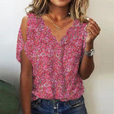 Naturlux® - Eye-catching short-sleeved print top