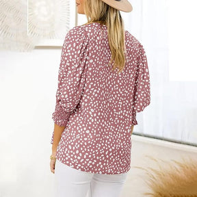 Dot game blouse