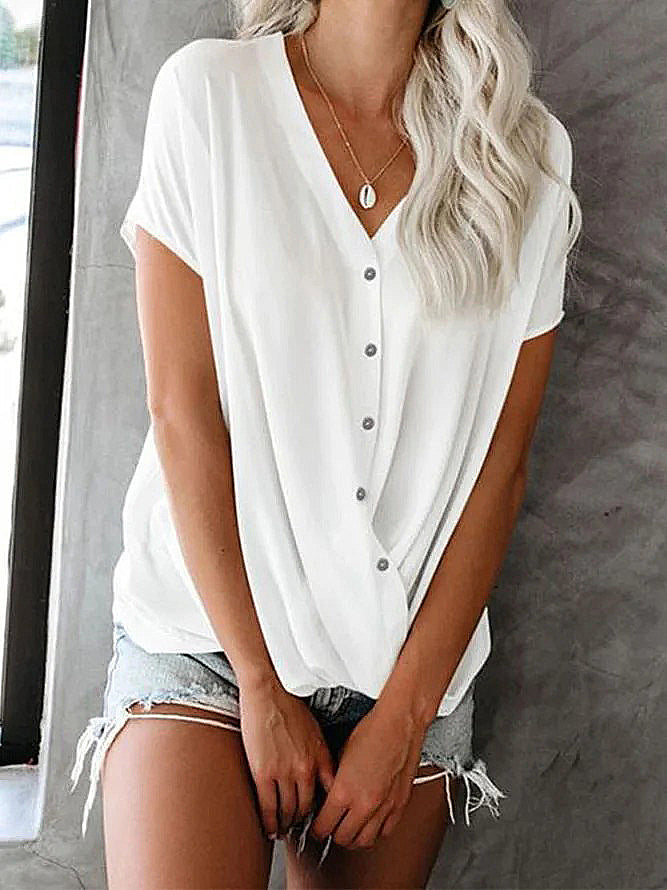 SpringStil® - Elegant white plain top