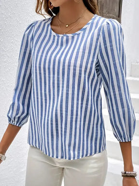 StripeJoy Blouse