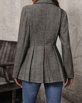 Classic Chic Long Sleeve Coat