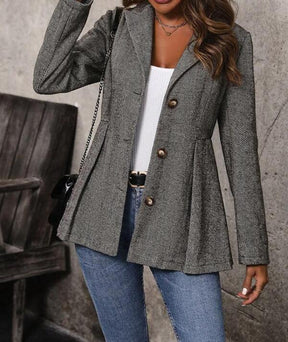 Classic Chic Long Sleeve Coat