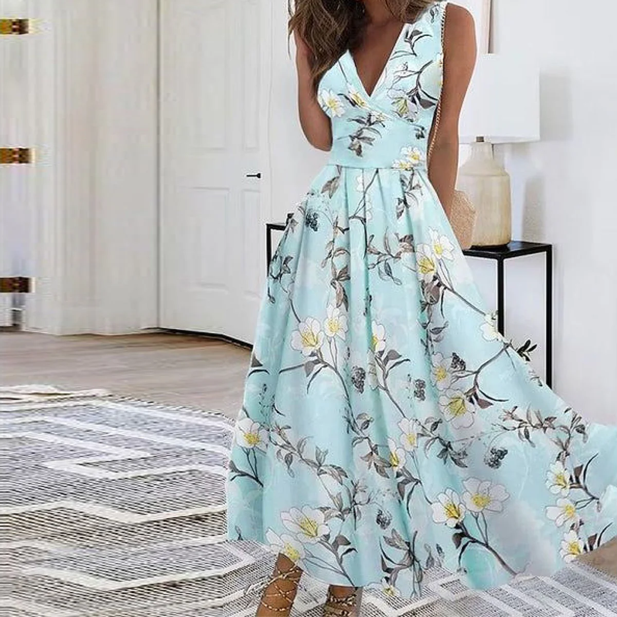 Flower magic maxi dress