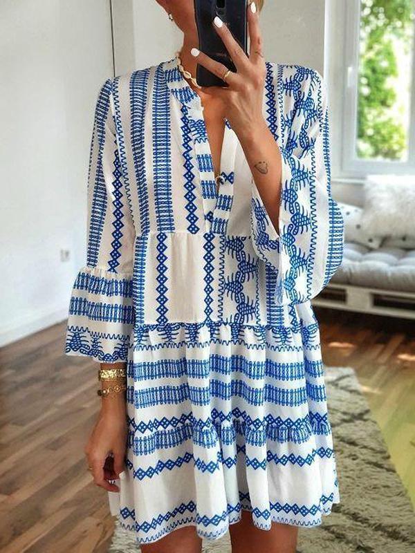 AdventureLust Blue Dress 