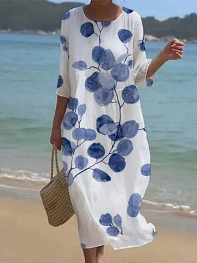 Sea Flora Maxi Dress