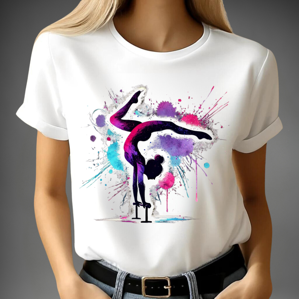 “Color Explosion Acrobatics” T-Shirt