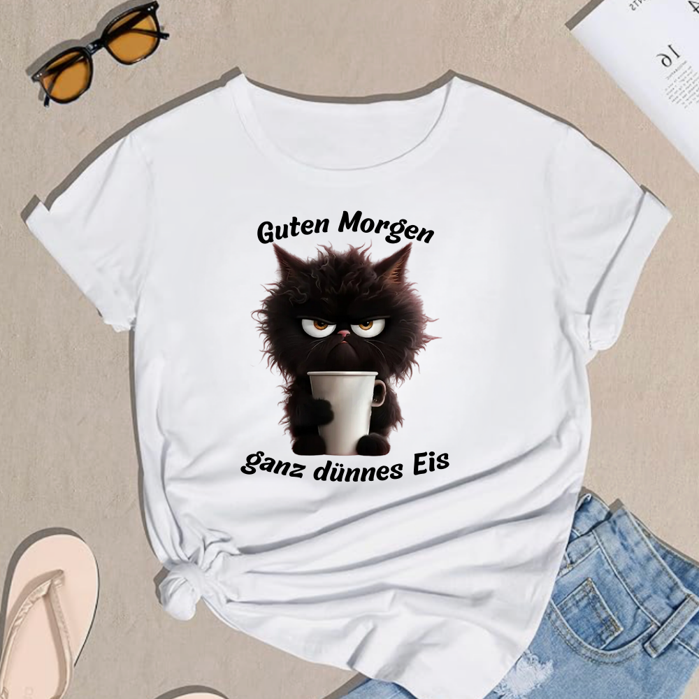 Good Morning Cat T-Shirt