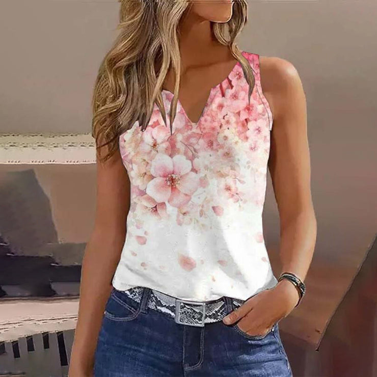 PureWear® - Cute sleeveless print top