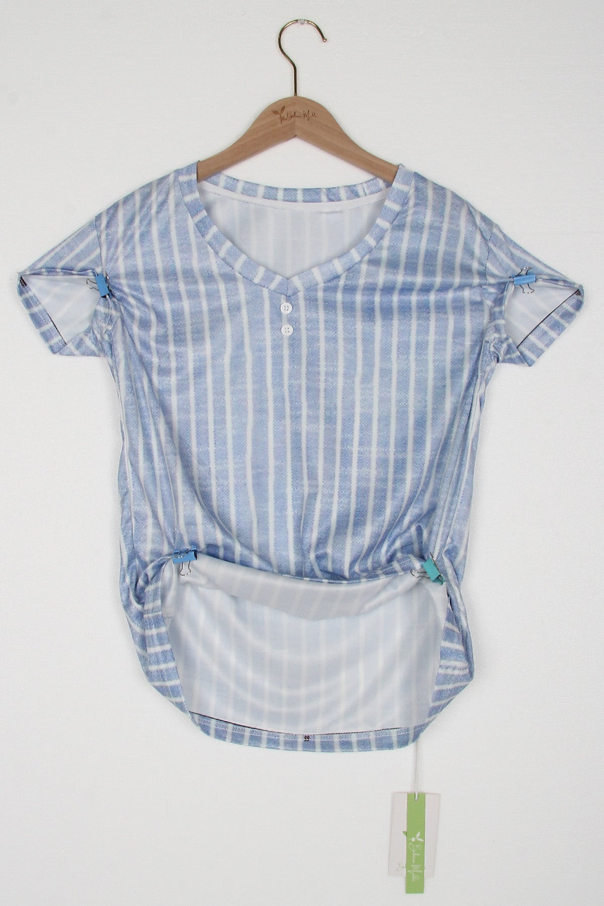 BlueStripes Short Sleeve