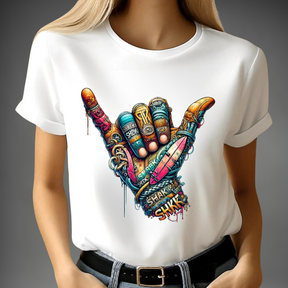 Shaka Vibes Graffiti Shirt