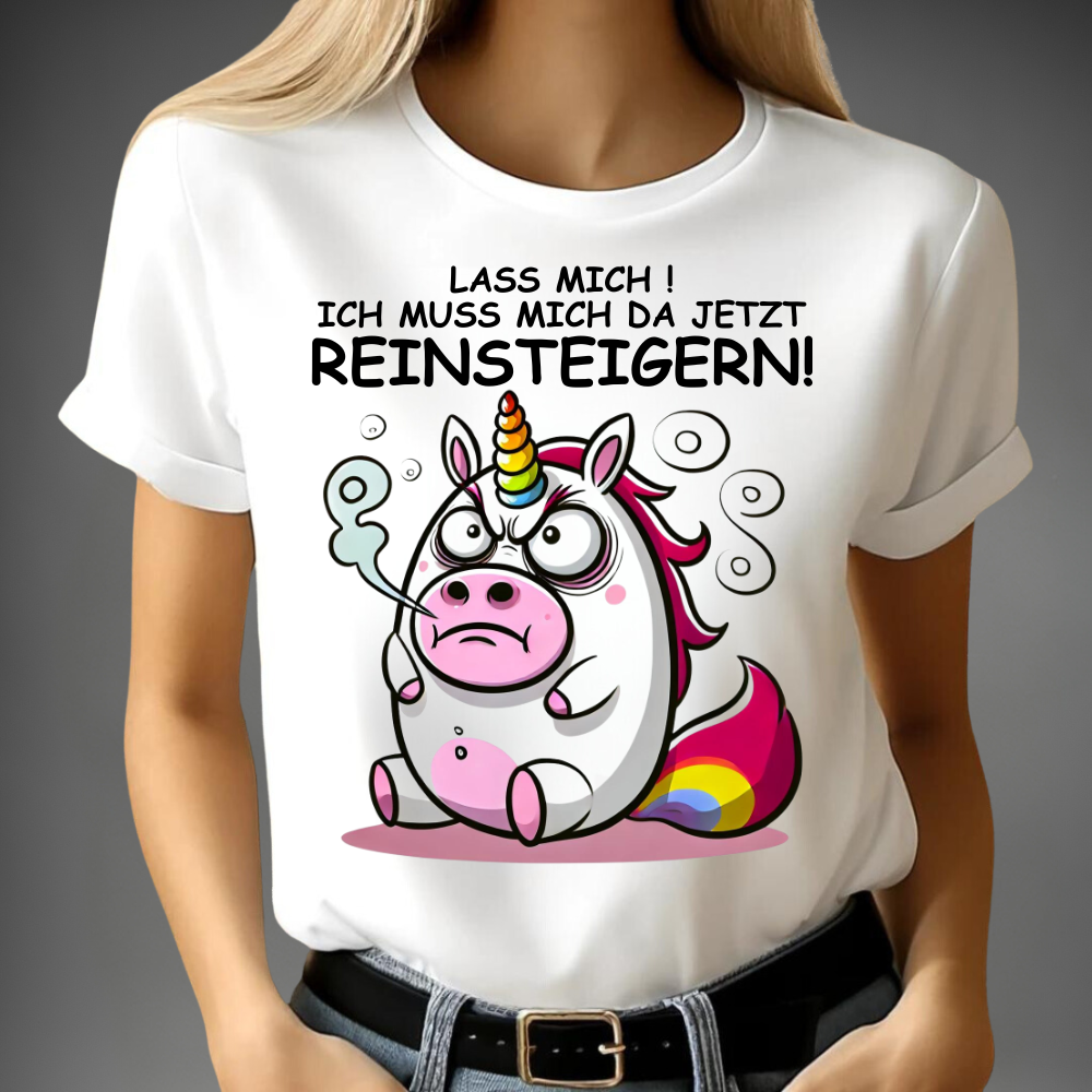 Reinsteiger-Unicorn - T-Shirt