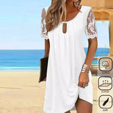 LaceWhisper tunic dress