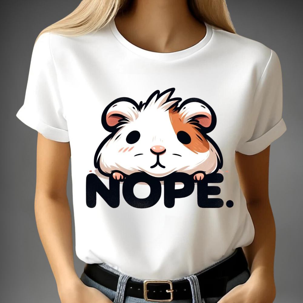 Nope Guinea Pig T-Shirt