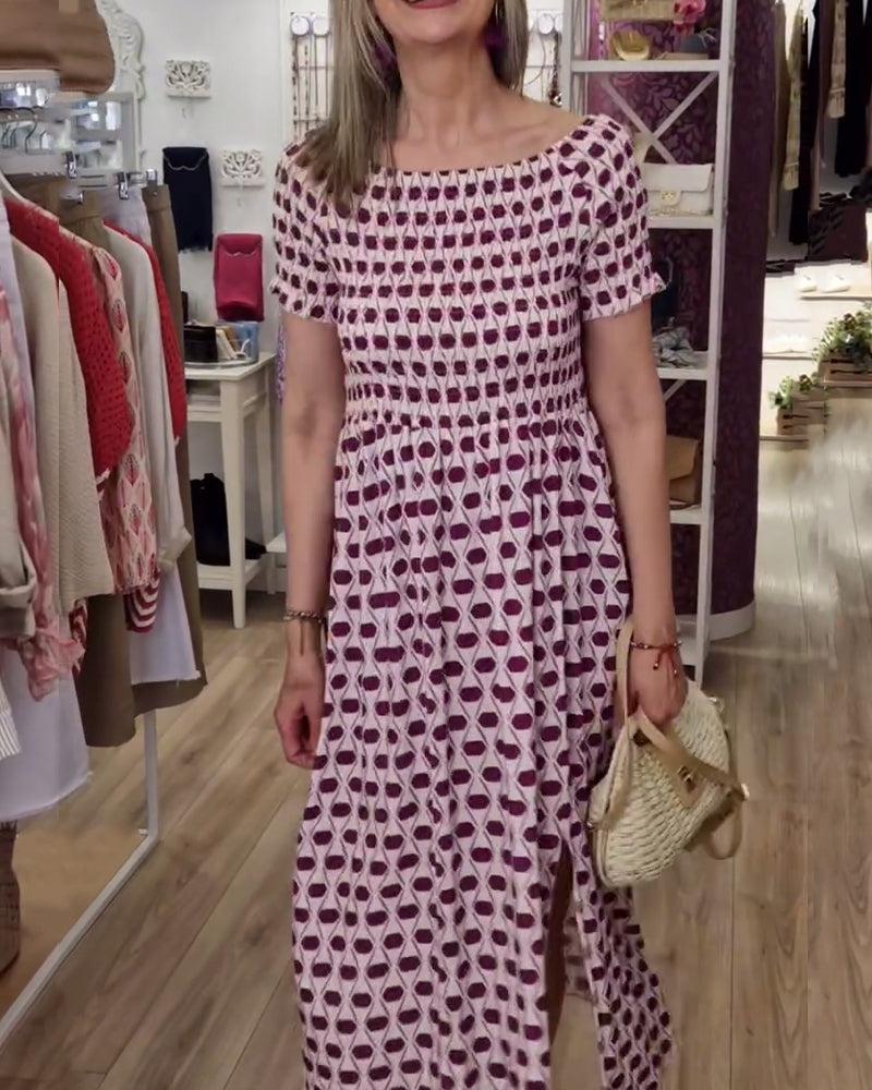 Heart pattern dress